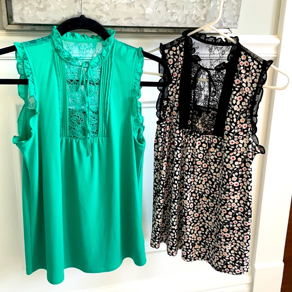 EXPRESS Sleeveless Shirt Bundle Sz XS